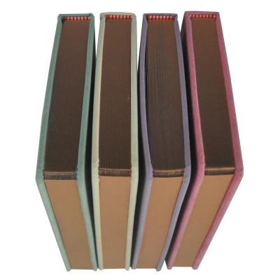 China Luxury Hardcover Custom Wholesale High Quality Student Paper Notebook With Gold Edge and Sewn Haedcover and Section for sale