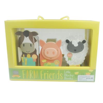 China paper & Cardboard animal children's book set with corrugated box for sale