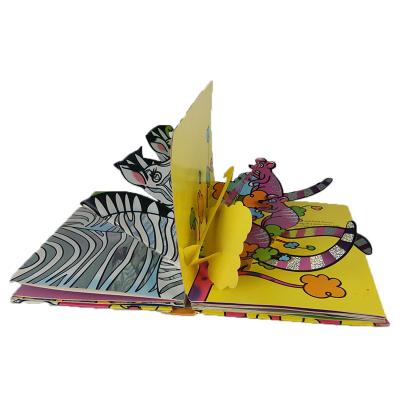 China paper & Cardboard Print Pop Up Story Book Children for sale