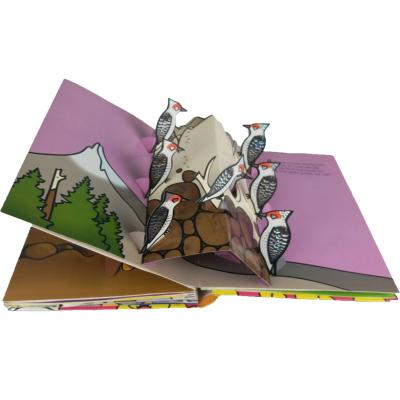 China paper & Automatic Cardboard Children's Book Printing With 3D Model for sale