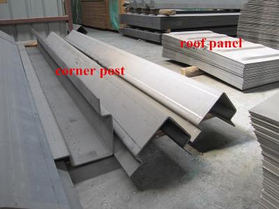 China ISO Container angle post  support top and bottom  corner casting for sale