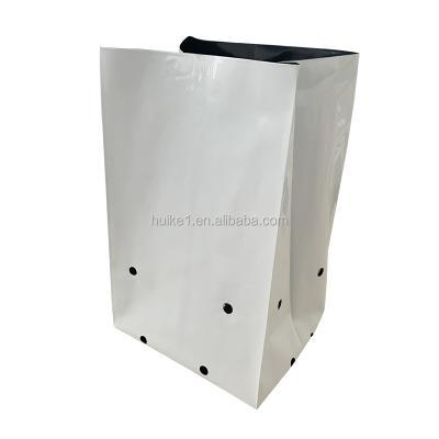 China Economic Garden Plastic Grow Bags , Poly Plant Nursery Grow Bag For Planting for sale