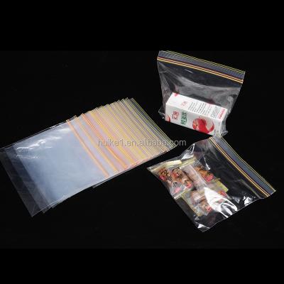 China Recyclable Wholesale Custom Resealable Plastic Zip Seal Lock Bags Clear Ziplock Poly Bag for sale