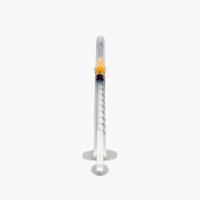 China Medical Disposable 1ml PP Syringe With Needle for sale