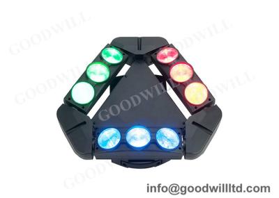 China Spider effect  LED Effect Lighting AC110 - 240V 18 Channel With Fan Cooler for sale