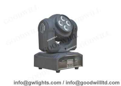 China RGBW Super Bright Double Face LED Moving Head Lights / LED Effect Lighting For DJ Party for sale