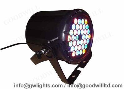 China DMX 512 Disco / Stage Lighting LED PAR Can Lights 36 x 3W RGB LEDS 3Ch 4 CH 6 Channel for sale