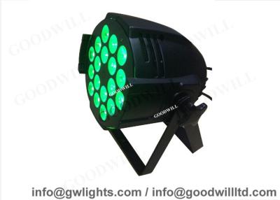 Cina 18 X 10W 5 IN lampade 1 di RGBWA DMX512 di controllo LED di luci PAR della fase in vendita