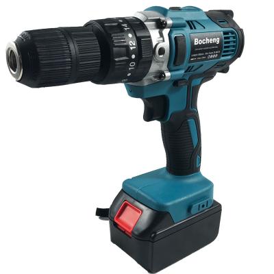 China Large power 20V machine- impact function electric cordless drill for sale