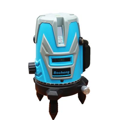 China 5 Meter Portable Level Green Lines 360 Degree Rotary Auto Self Leveling Laser Level for sale