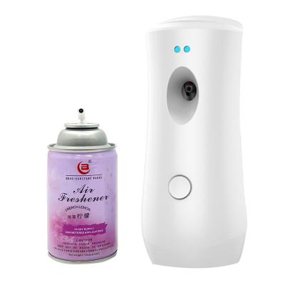 China Wall Mounted AA 250ml 300ml Air Freshener Home Air Freshener Sprayer Battery Operated Machine Automatic Aerosol Dispenser for sale