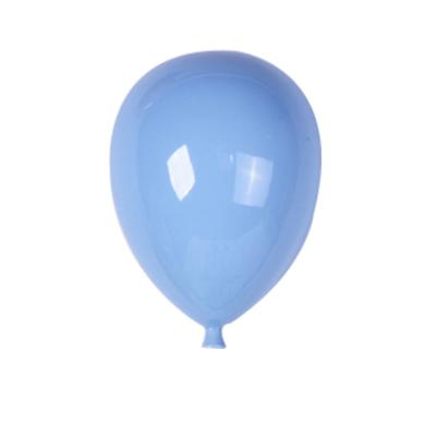 China China Home Decoration Pink Blue Color Ceramic Balloon Ornaments for sale