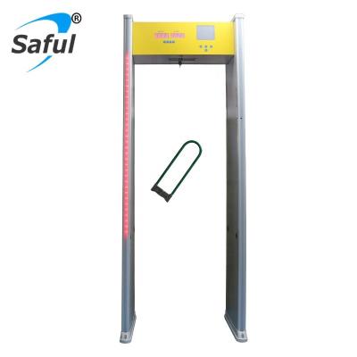 China 6 Zone Body Temperature Scanner Door Walk Through Door Metal Detector TS-BS600-B TS-BS600-B for sale