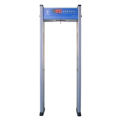 China Easy Operation Security Door Remote Control Walk Through Metal Detector Gate 200cm(h)*70cm(w)*61cm(d) for sale