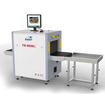 China Airport Baggage Scanner Inspection X-ray Scanner Security Machine X-ray Baggage Scanner TS-5030C 500(W)*300(H)mm for sale