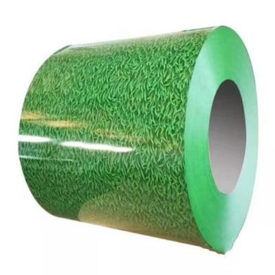 China Boiler Panel Pre Coated Color Rolled Metal Coil Cold Rolled 0.4mm Small Grass Color Coated Roll for sale