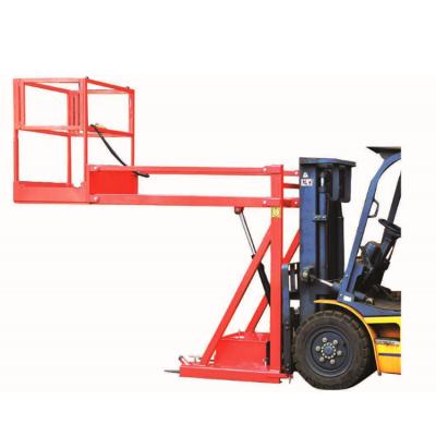 China NK28 Hotels Forklift Access Lift Electric Platform Maintenance Platform Aerial Work Cage for sale