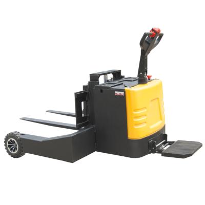 China Building Material Shops WP Full Electric Rough Terrain Pallet Truck Pallet Jack for sale