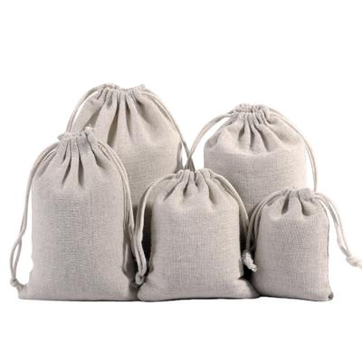 China Cotton canvas drawstring bag for cosmetics and food storage factory hot sale organic cotton drawstring bags cotton canvas drawstring bag for packaging cosmetics for sale