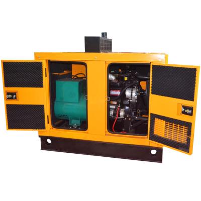 China Soundproof waterproof Smart control diesel generator price list 20kW 25kva 30kw silent generator diesel for sale GF-25 for sale