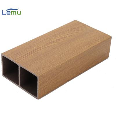 China Modern Cheap High Quality Commercial Style Square Timber WPC Wall Panel for sale