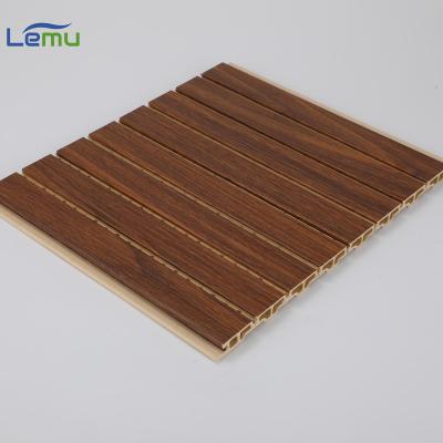 China Modern High Quality Sound Absorbing Bamboo Wood Wall Panel Wall Panels For Interior Home Decoration for sale