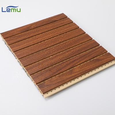 China Modern Home Decor Soundproofing Materials WPC Wall Panel Sound Absorbing Panel for sale