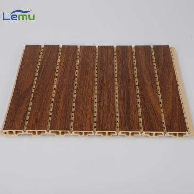 China Modern Bamboo Wood Sound Absorbing Board Wood Wall Panels For House Decoration for sale