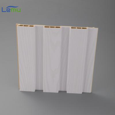 China Low Price Great Wall WPC Wall Panel Charcoal Wood Veneer Modern Bamboo Wall Panel for sale