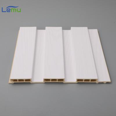 China Modern Decorative Exterior WPC Exterior Great Wall WPC Wall Panel Wood Wall Panels for sale