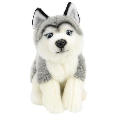 China Gift baby - custom cute soft animal huskie stuffed plush toy doll snow dog lovely for sale