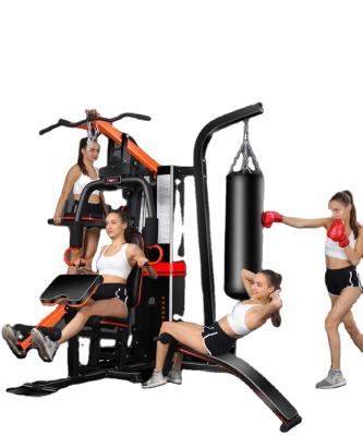 China Commercial Use Multi Function 3 Station Jungle Gym Equipment For Home Gym Station for sale