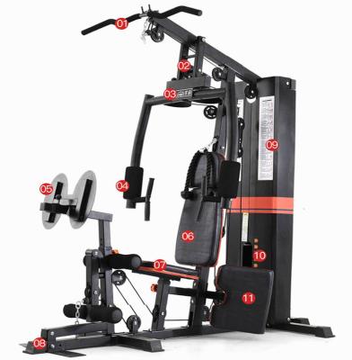 China Universal Wholesale Multi Machine Gym Home Strength Equipment Fitness Gym Single Station for sale