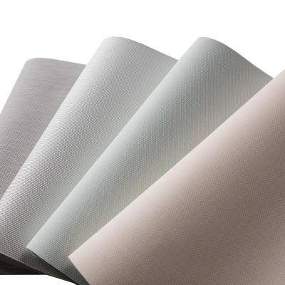 China Factory Vinyl Anti-UV Fabric For Windows Blackout Black Roller Blinds for sale