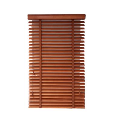 China Blackout 50mm White Wood Slat Shutter, Factory Direct Sale Wooden Venetian Blinds for sale