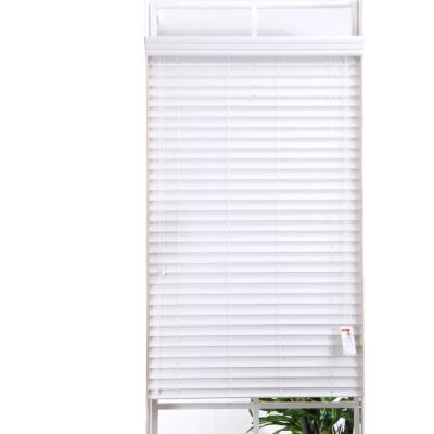 China Slat Wood Venetian Blinds Elements 50Mm Bass Wood /Faux Wood Venetian Blind Manual Window Curtains for sale