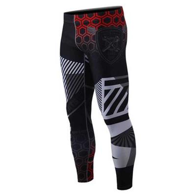 China Factory Breathable Professional Custom Made White Compression Sporty Quick Dry Man Running Pants for sale