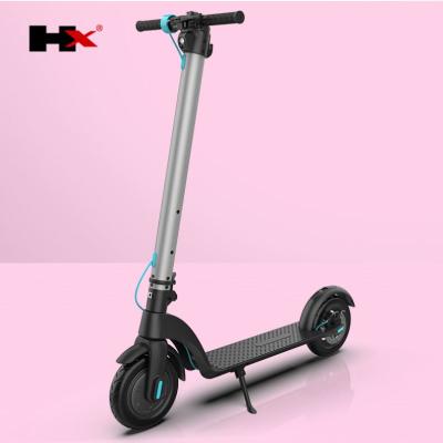 China Battery Hx X7 Removable Hot Selling Scooter 350W Motor 25Km/H Max Range Foldable Electric Scooter for sale