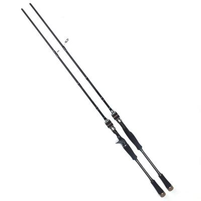 China Carbon 2 Tips MH/H Pilot Rod Carbon Fishing Rods Fishing Pole PESCA Saltwater Fishing Rods Travel Baitcasting for sale