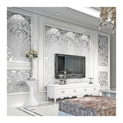 China High Quality European 3d Damascus Bedroom Living Room Wallpaper for sale