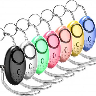 China Suitable for Women's Wholesale High Decibel Cute Mini Keychain Self Defense Alarm Security for sale