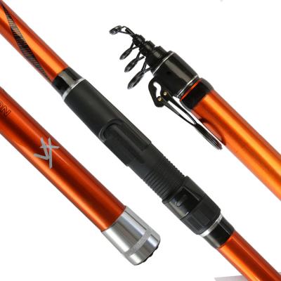 China Wholesale High Quality Carbon Spinning Rod Fishing 4.5m Telescopic Carbon Fishing Rod for sale