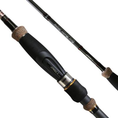 China Hanhigh Carbon Travel Fishing Rod 2.44M Modulus 24T+30T Carbon Mitsu High Spinning Carbon Fiber Fishing Rod 8-35g 8-17LB for sale