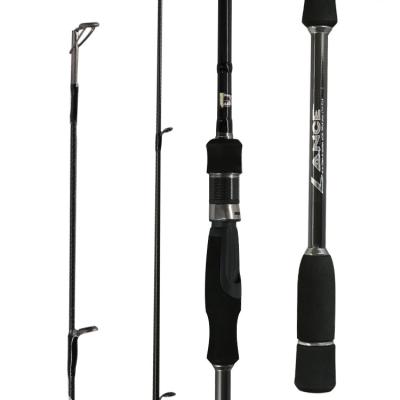 China Hanhigh High Quality Carbon Fishing Rods With Deep Reel 2.44m 3-15g 2-8LB Sea Fishing Rod With Wheel for sale