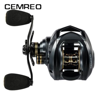 China Aluminum Nylon Body Reel Bait Caster Fishing Coil Hanhigh 7.2:1 Bait Caster Fishing Reel Seawater Bait Casting Fishing Reel 13+1BB for sale