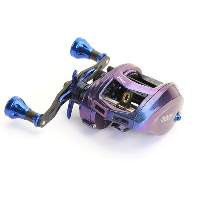 China High Speed ​​Fishing+Jigging Reels Hanhigh 131mm Fishing Reels Bait Reels CNC Machined Reel Aluminum Spool Fishing Saltwater Baiting for sale