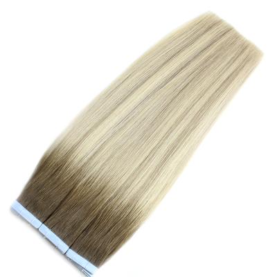 China Hair Cuticle In The Same Direction Wholesale Price High Quality Virgin Hair 100% Russian Remy Hair Double Drawn Tape for sale