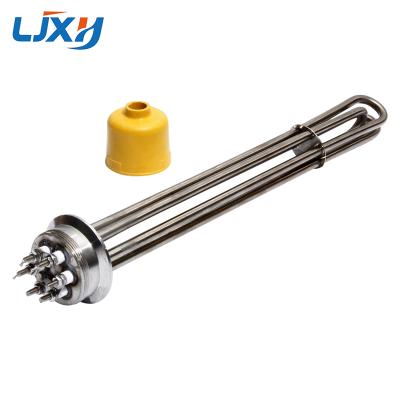 China Industrial Heating Parts Oil Heater Heating Element 220V/380V 63mm Tubular Flange Disc Power 3KW/4.5KW/6KW/9KW/12KW For Heat Conductive Oil Stove for sale