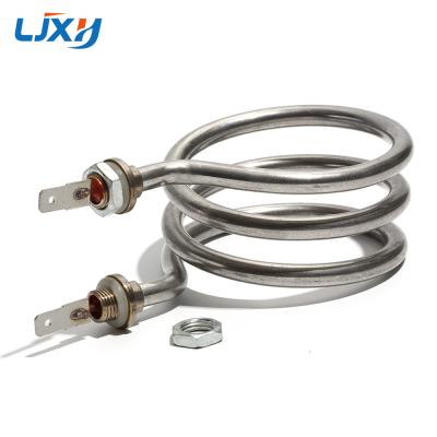 China LJXH 7mm Dia Water Fountain /Water Spring Pipe 3 Coils Transverse Electric Heater Tube 220V 800W Heating Element for sale