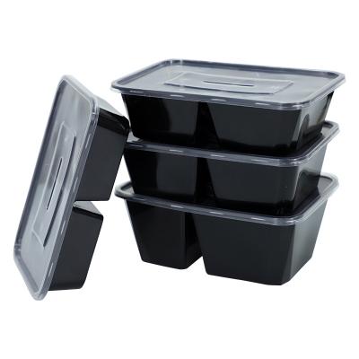 China Factory Price Design ODM/OEM Competitive Stackable Plastic Bento Lunch Containers Freshness Preservation Factory Price With Disposable Lids for sale